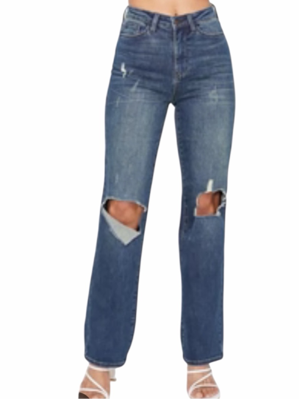 **NWT** Judy Blue High-Rise Distressed Jeans